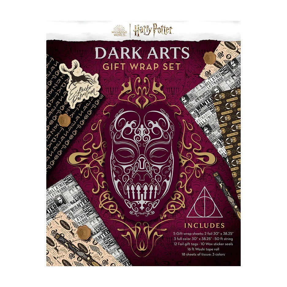 Dark Arts Gift Wrap Stationery Set