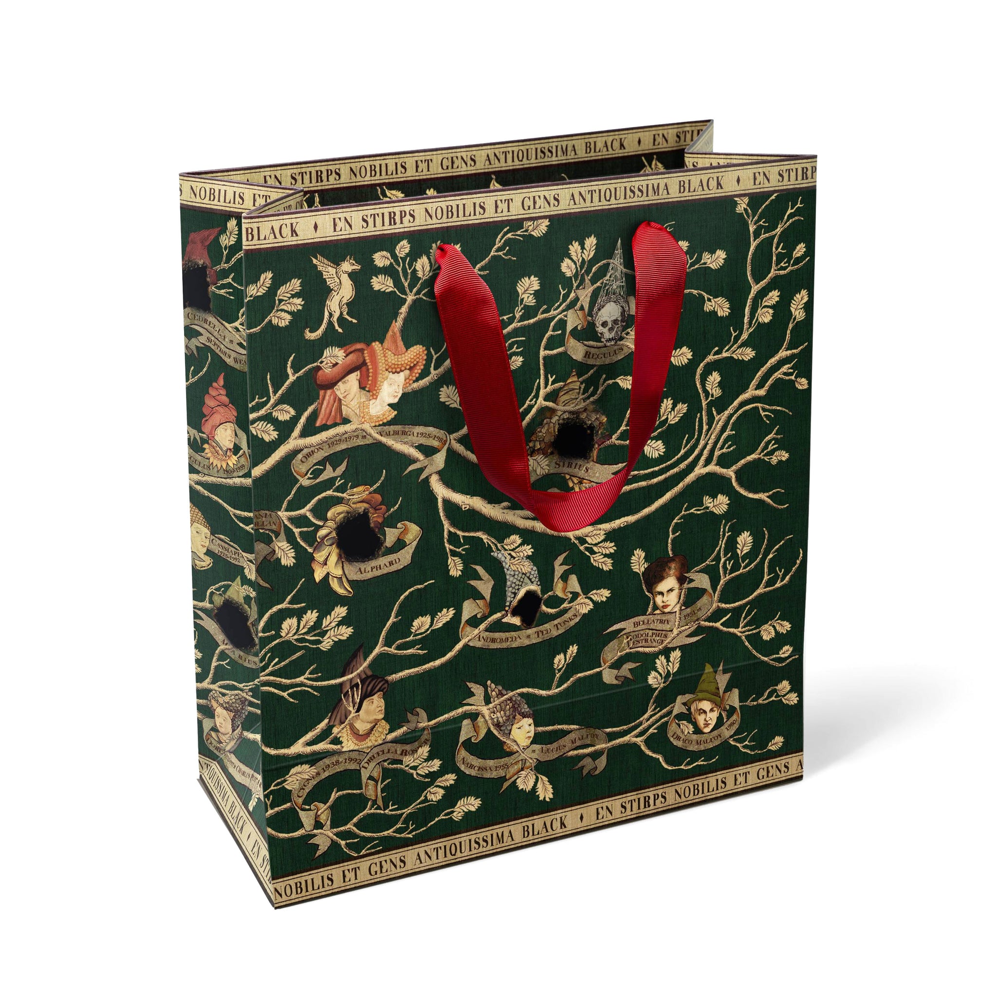 Black Family Tapestry Gift Bag - Large