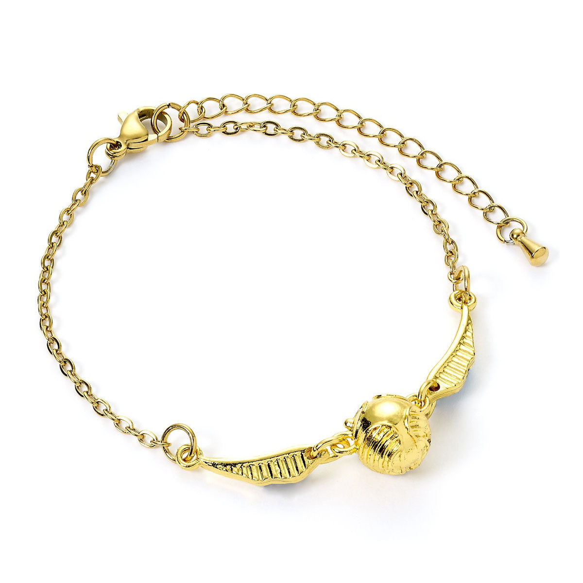 3D Golden Snitch Gold Bracelet