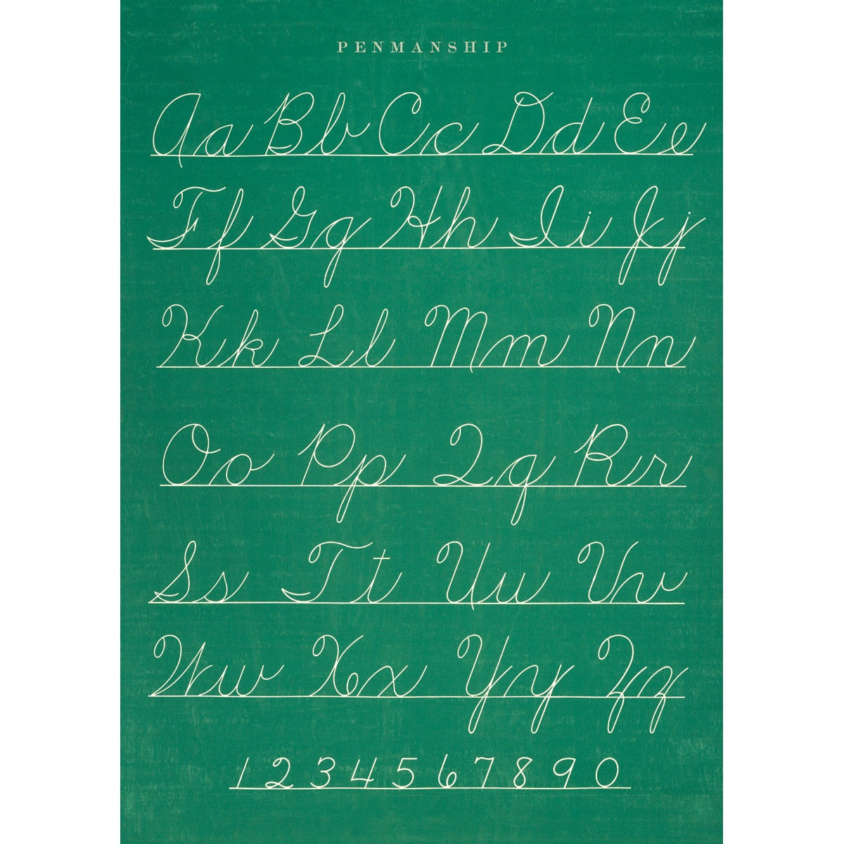 Penmanship Vintage Print