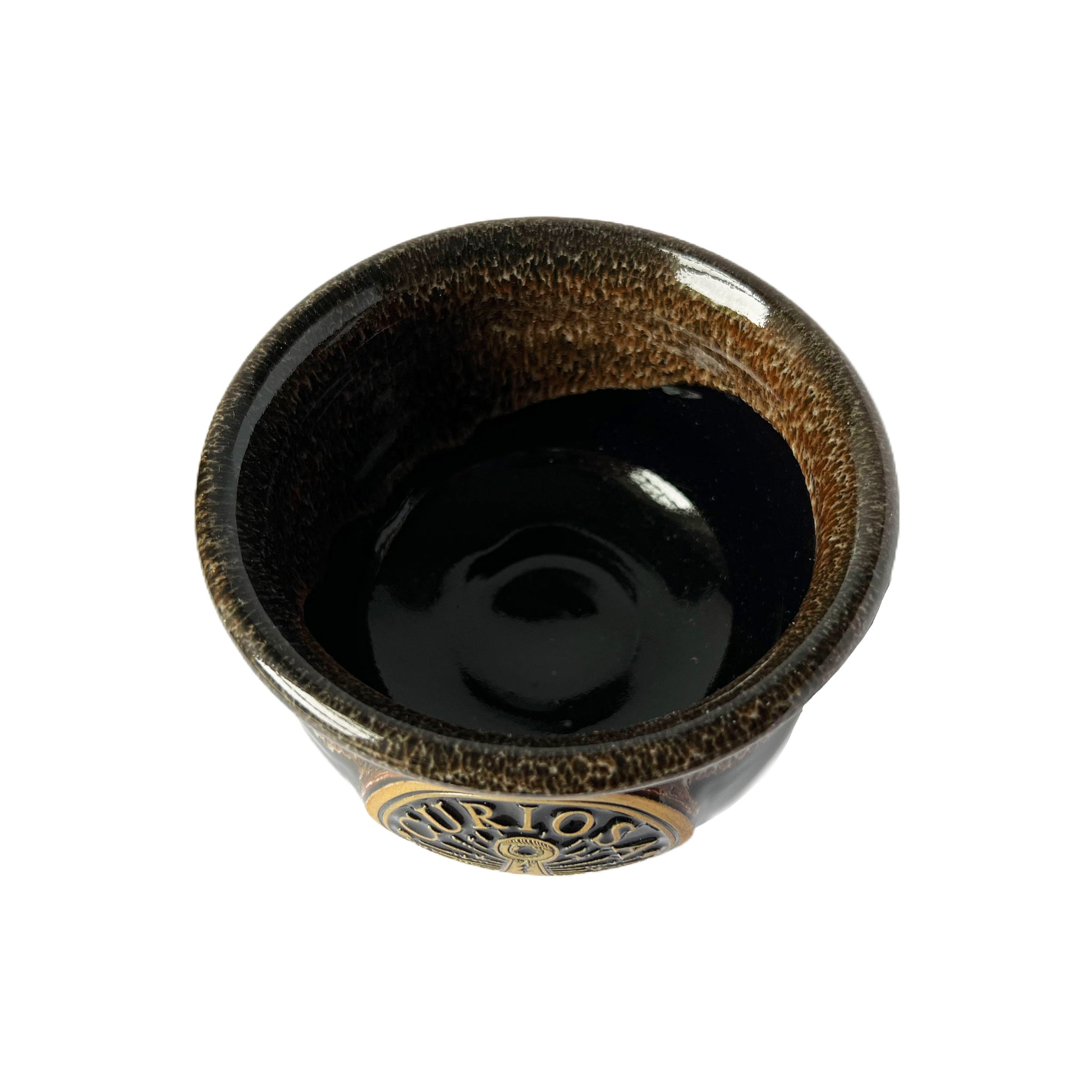 Curiosa Cinnamon Marbled Mini Cauldron Bowl