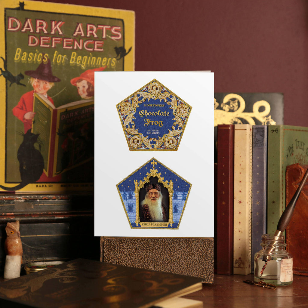 その他 Harry Potter 3D Lenticular Cards Chocolate Frog Packaging Lenticular Notecard – Curiosa - Purveyors