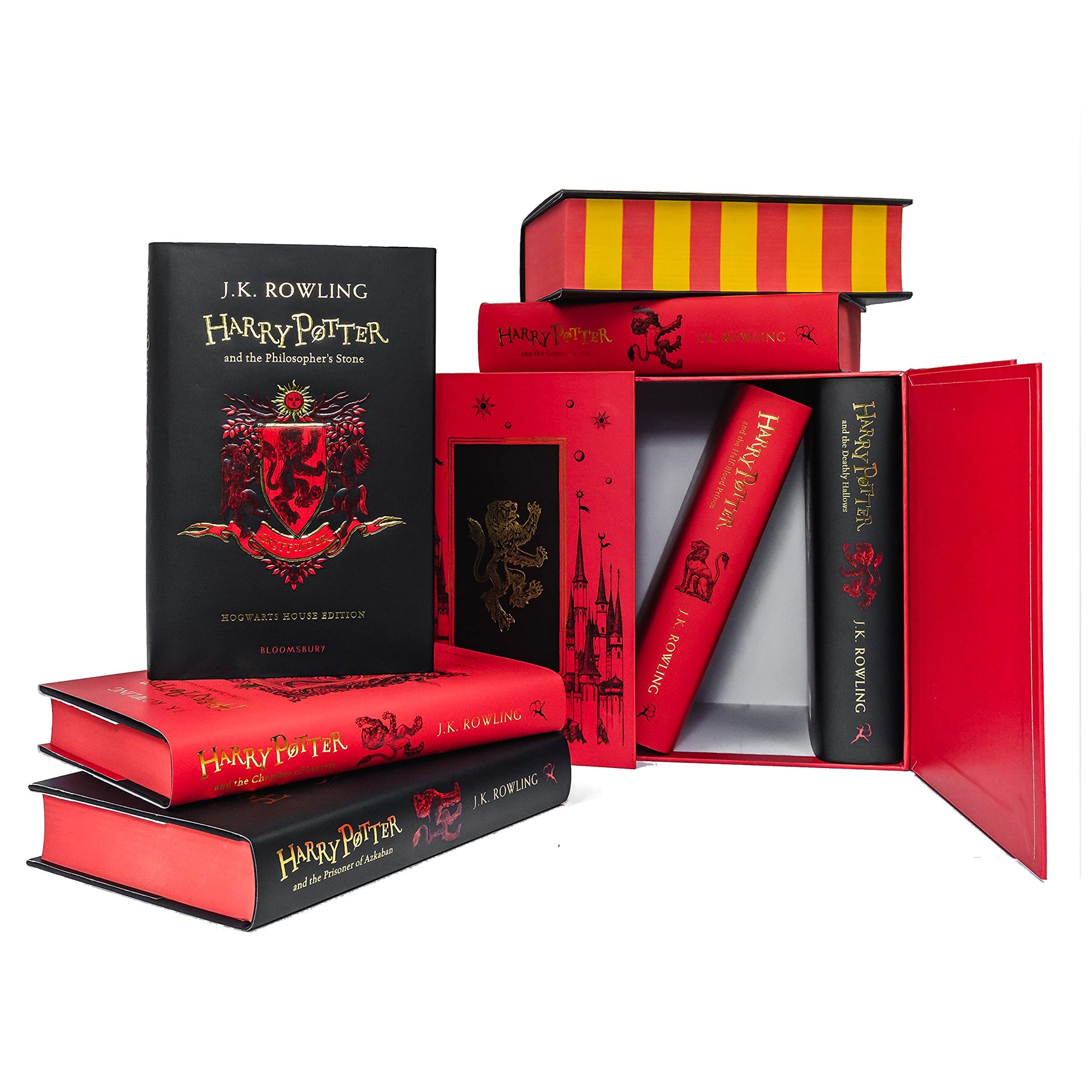 Gryffindor Hardcover House Edition Complete Box Set