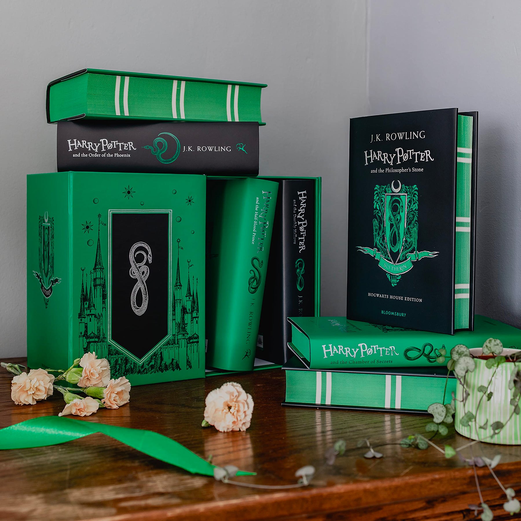 Slytherin Hardcover House Edition Complete Box Set