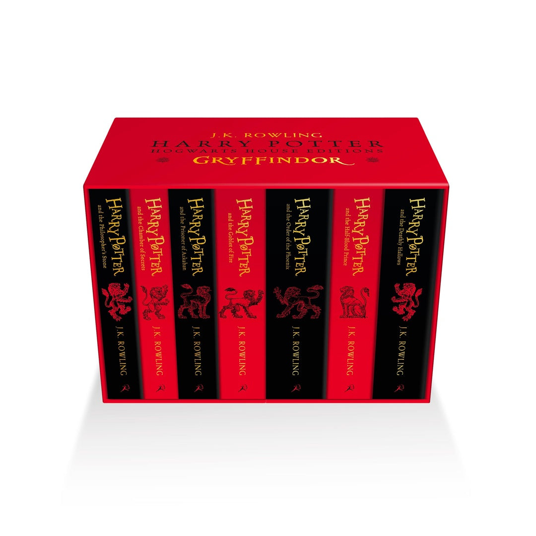 Gryffindor Softcover House Edition Box Set