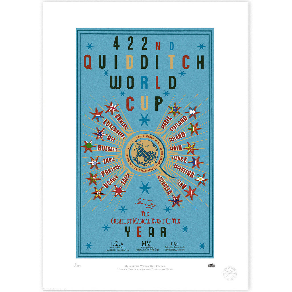 The 422nd Quidditch World Cup Limited Edition Art Print – Curiosa