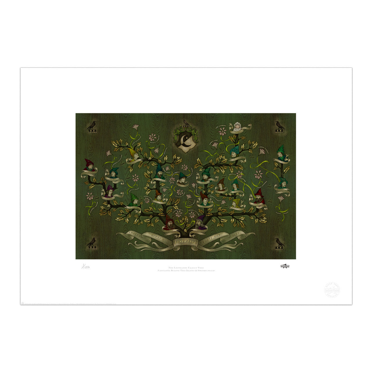 The Lestrange Family Tree Limited Edition Art Print