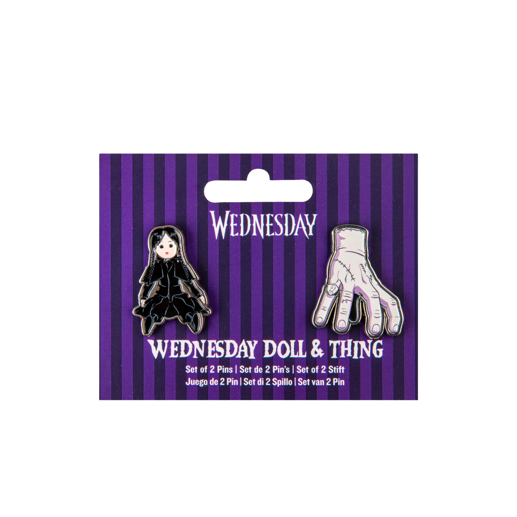 Wednesday Addams Pin Set