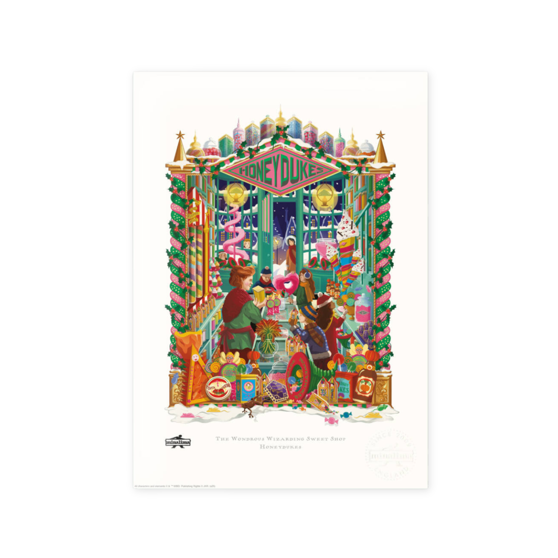 Honeydukes: The Wondrous Wizarding Sweet Shop Art Print