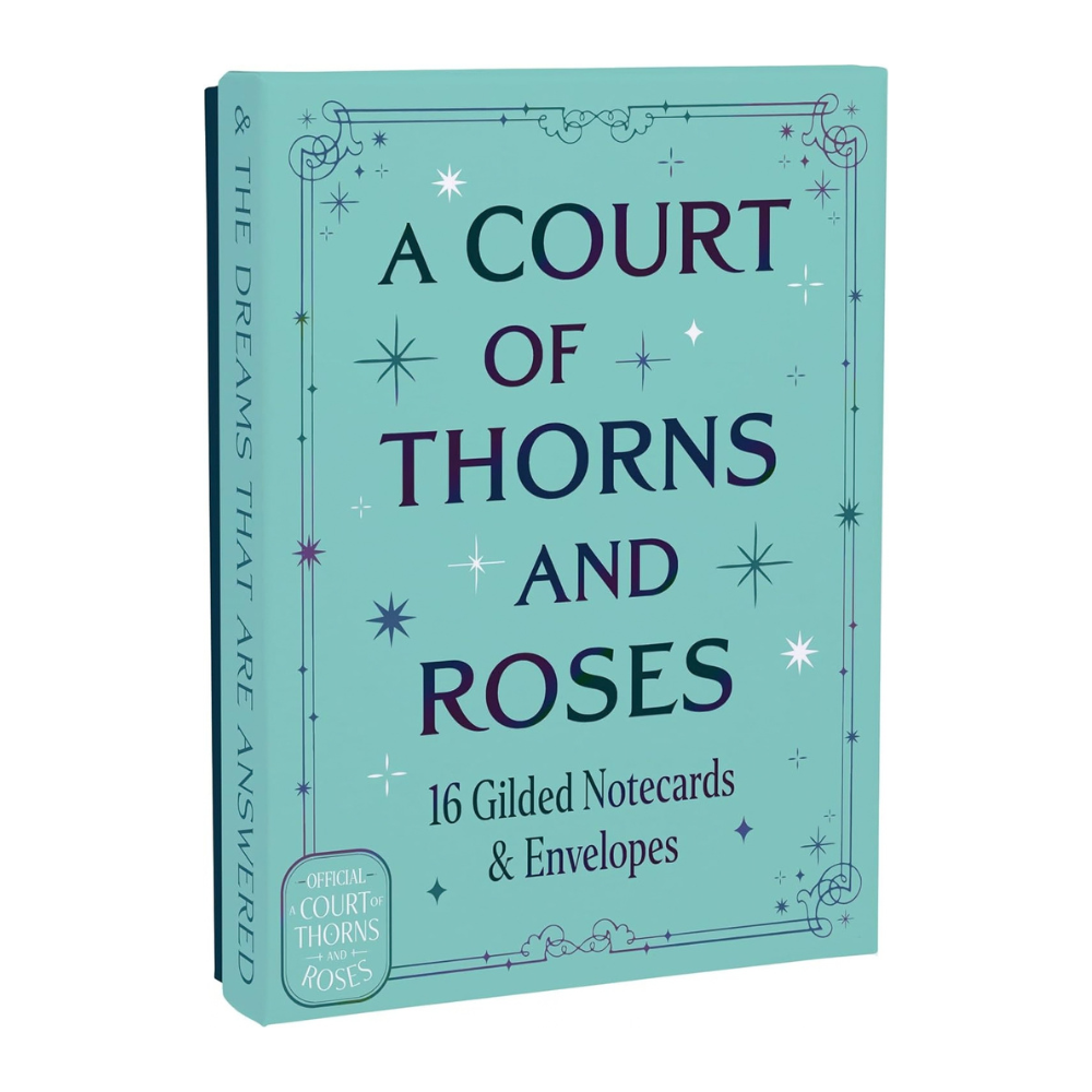A Court of Thorns and Roses Official Gilded Notecards