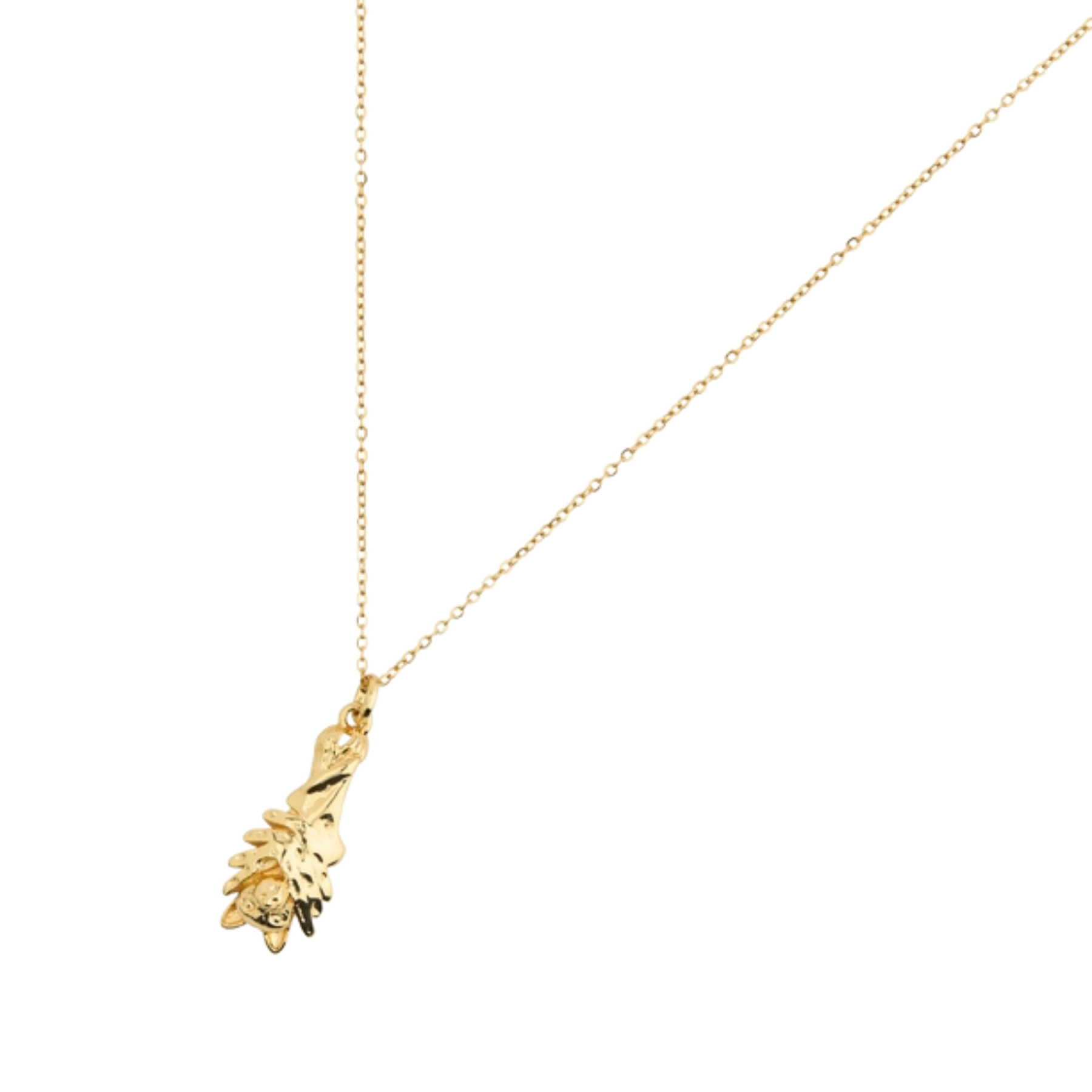 Dracula Gold Bookish Necklace