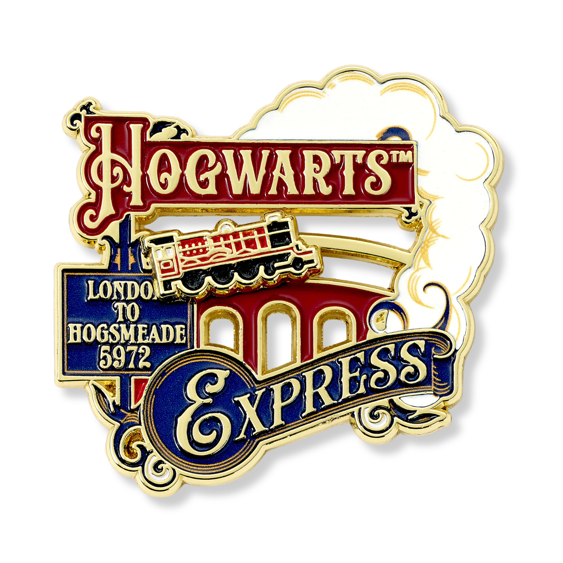 Hogwarts Express Sliding Pin Badge