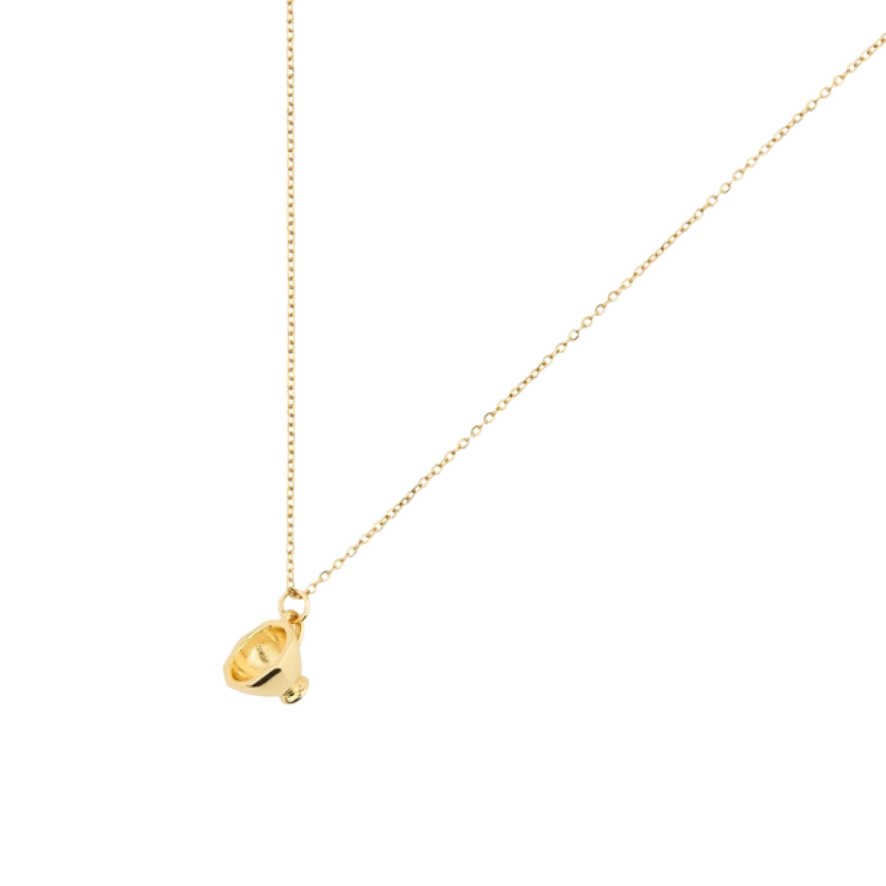 Alice in Wonderland Gold Bookish Necklace