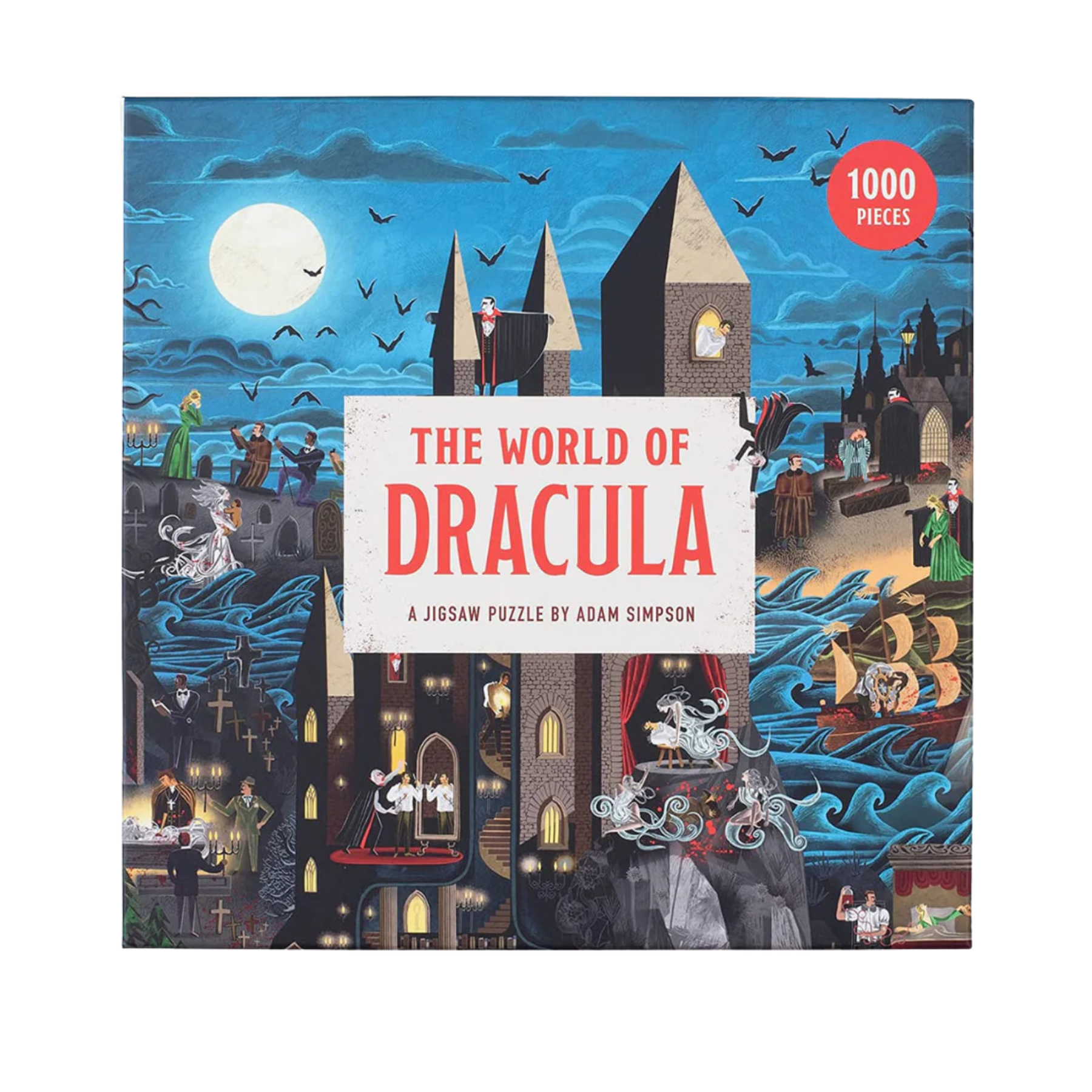 The World of Dracula 1000 Piece Puzzle