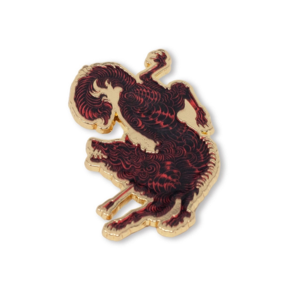 A Court of Thorns and Roses Wolf Enamel Pin