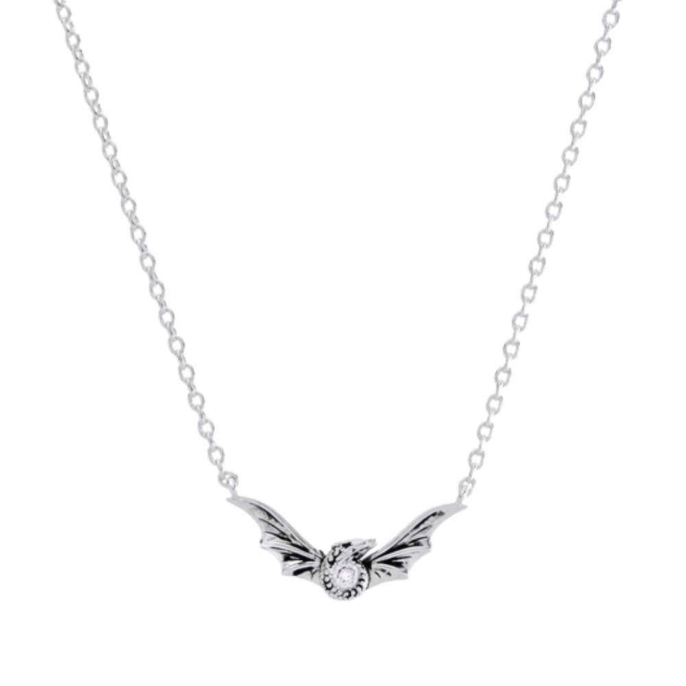 House of the Dragon Syrax Silver Necklace - Alex + Ani