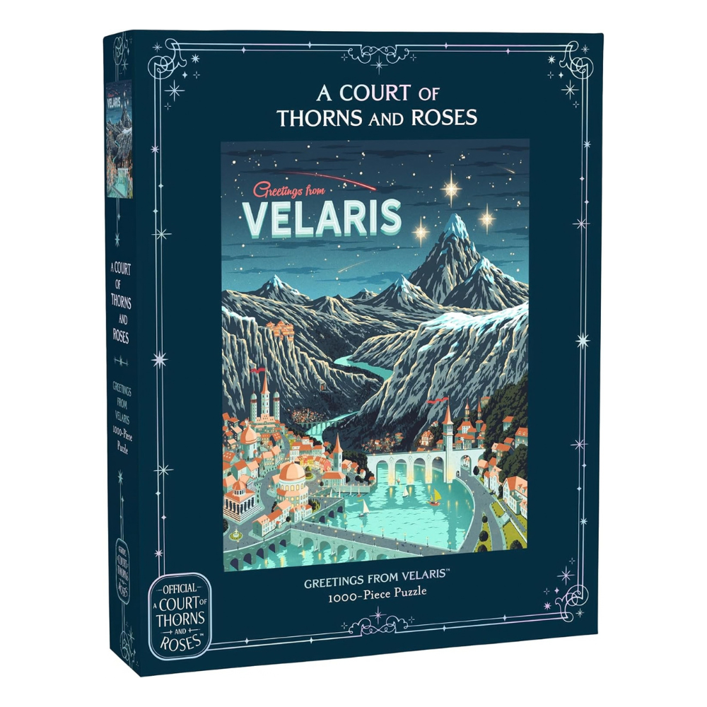 A Court of Thorns and Roses Official Greetings from Velaris 1000-Piece Puzzle
