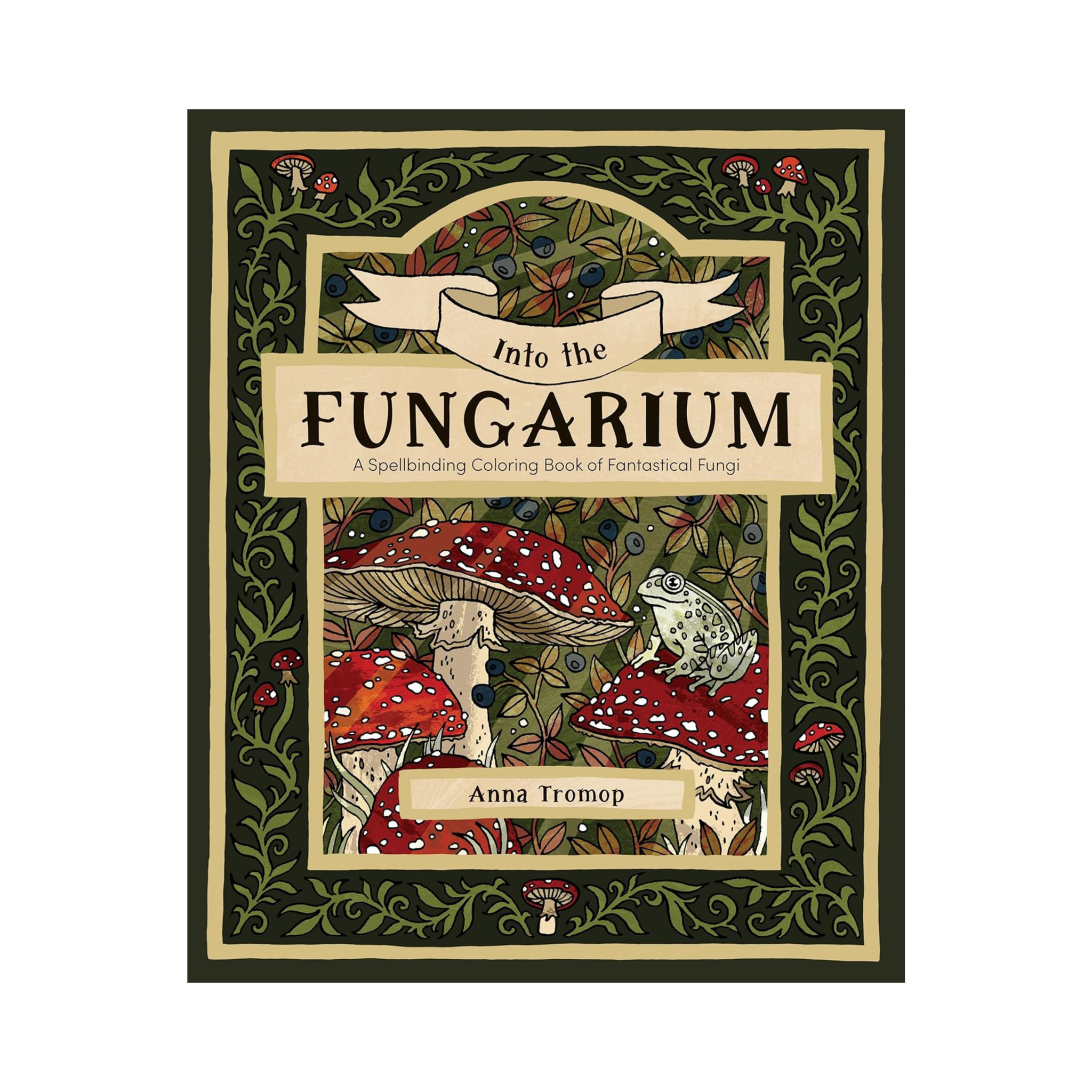 Into the Fungarium Colouring Book