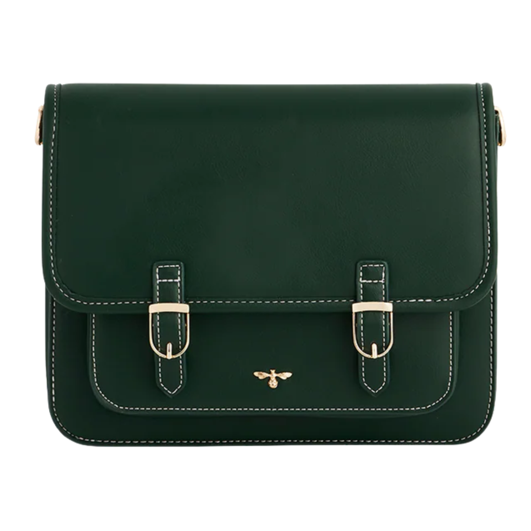 Into the Woods Green Classic Satchel