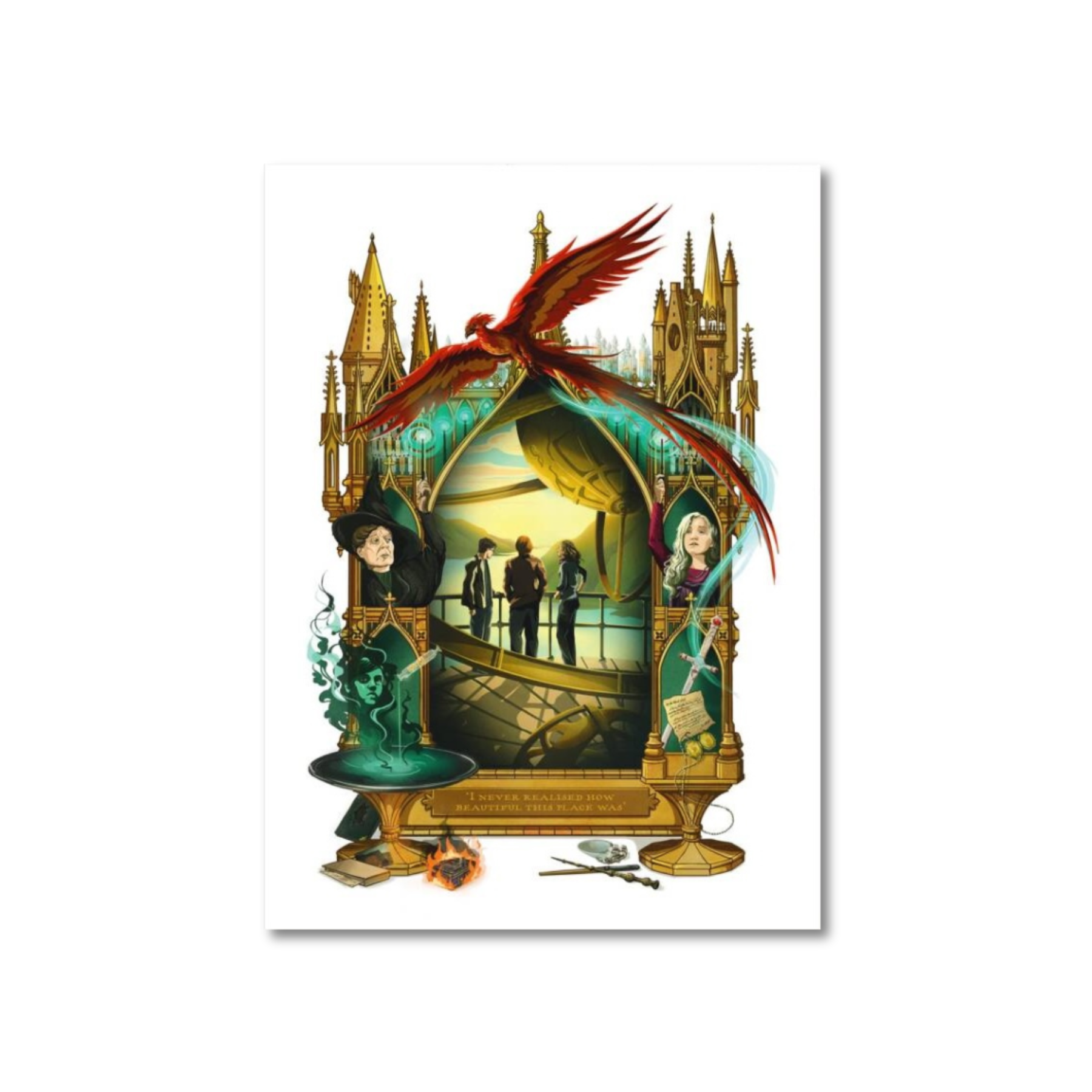 How Beautiful This Place Was Postcard