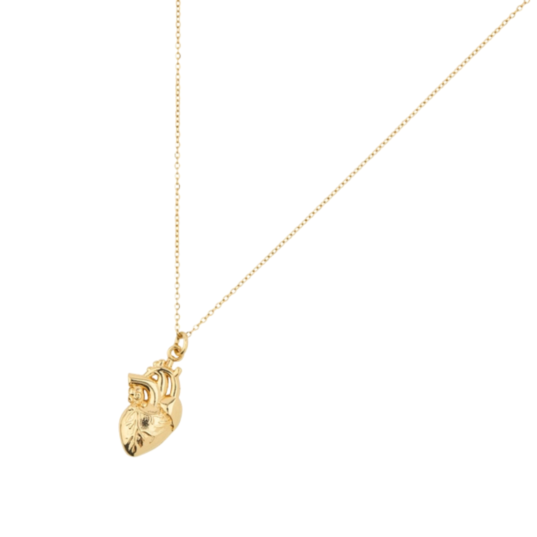 Frankenstein Gold Bookish Necklace