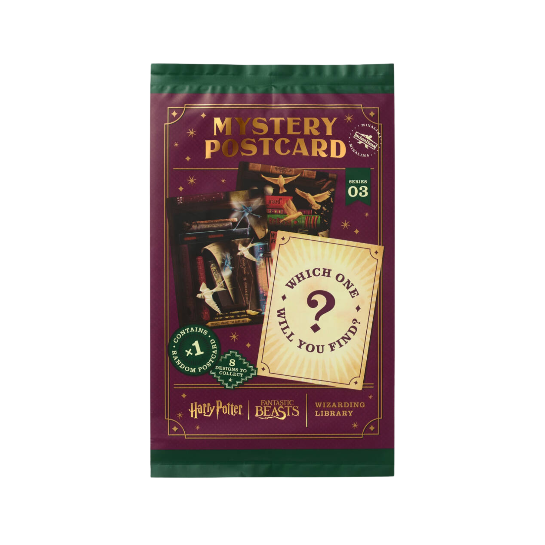 Hogwarts Library Mystery Postcard Pack