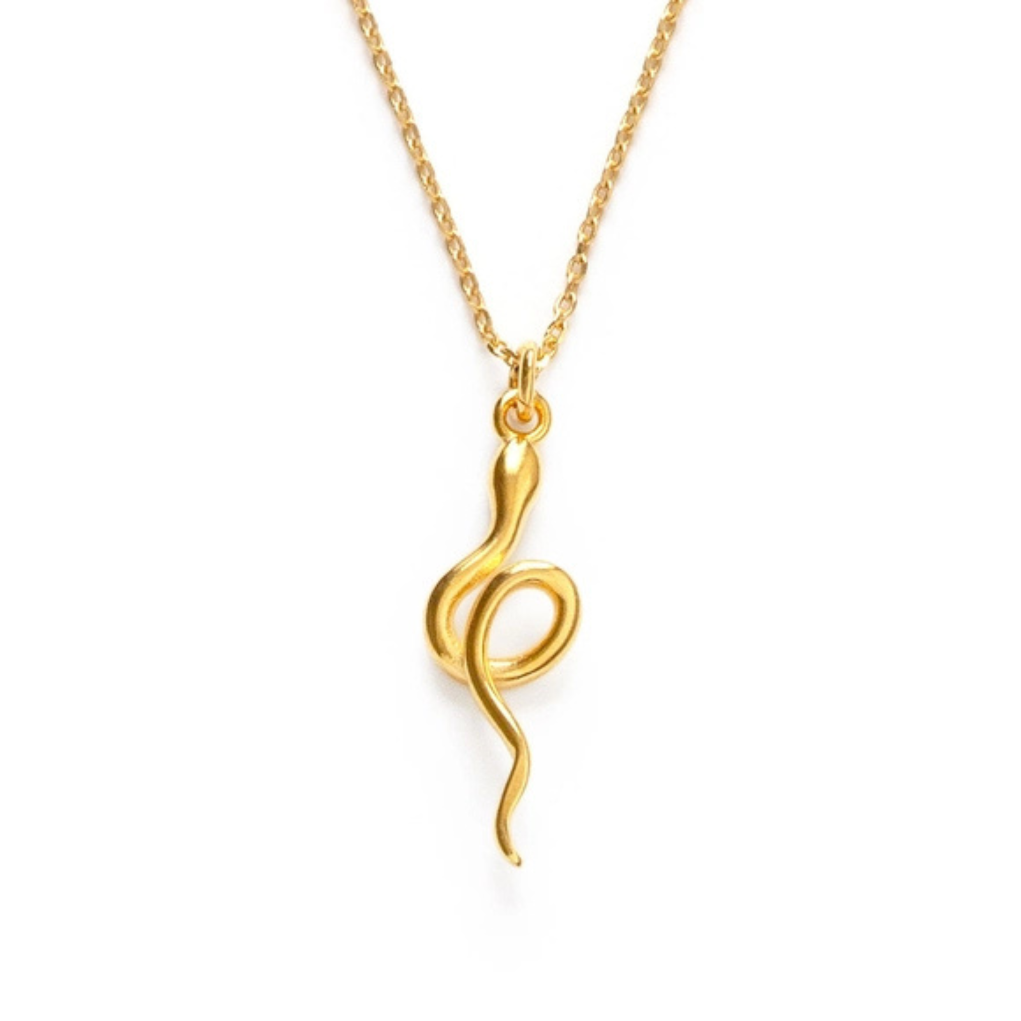 Gold Serpent Necklace