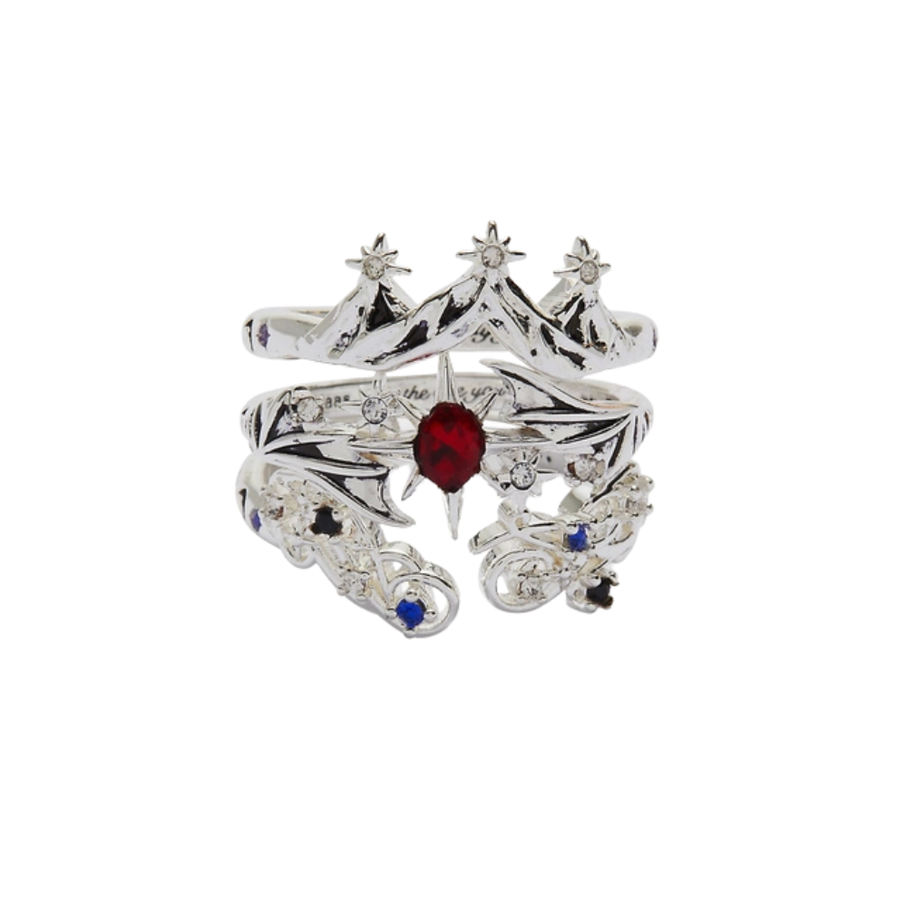 A Court of Thorns and Roses Bat Boys Ring (Set of 3)