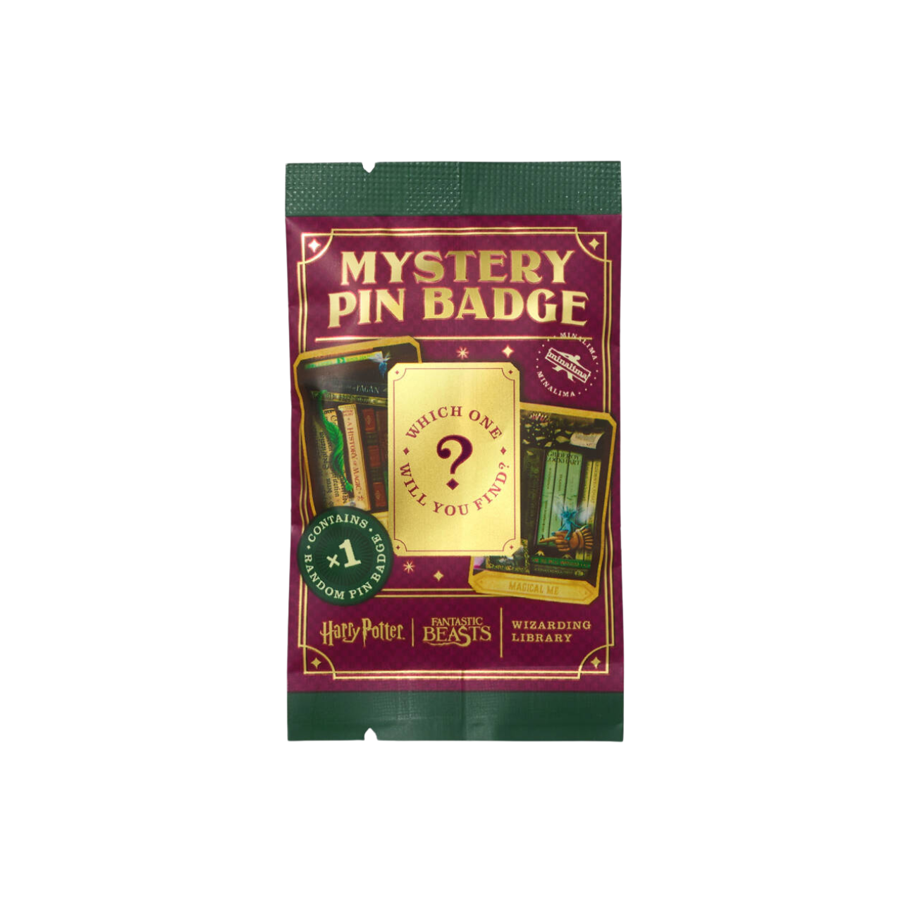Hogwarts Library Mystery Pin Badge