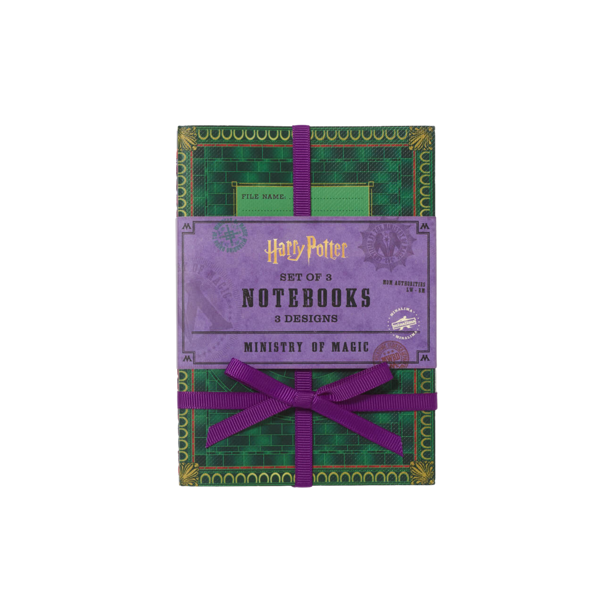 Ministry of Magic Ministerial Patterns Notebook Set