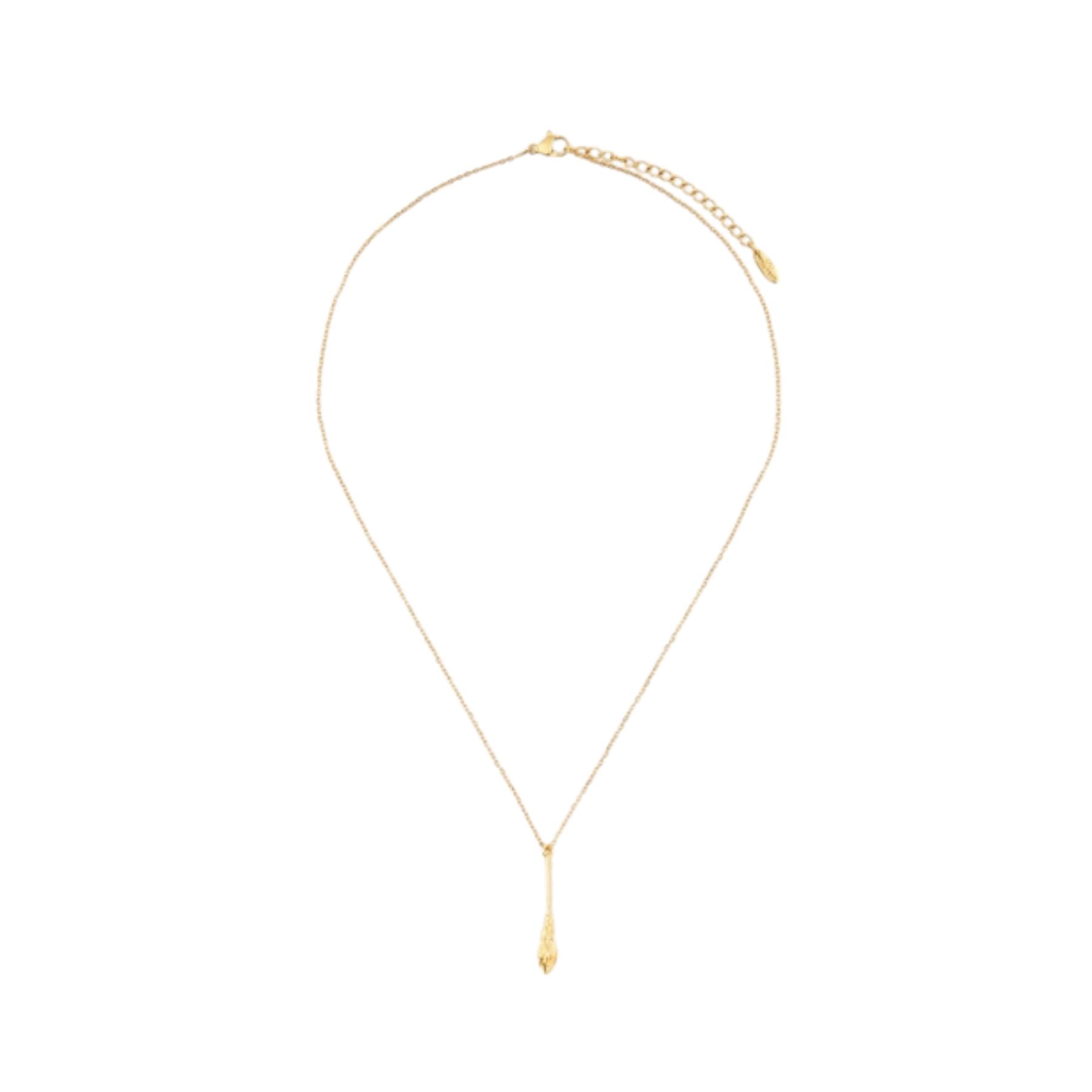 The History of Magic Gold Bookish Necklace