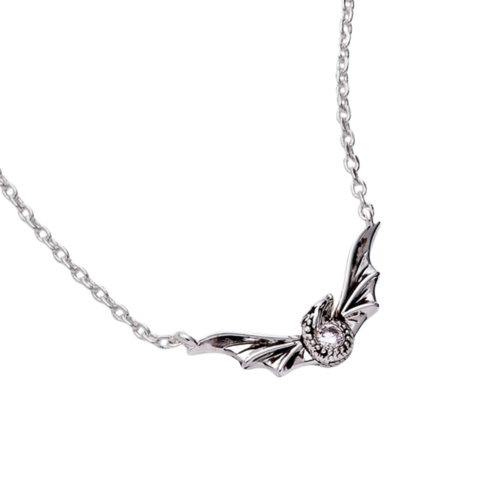 House of the Dragon Syrax Silver Necklace - Alex + Ani