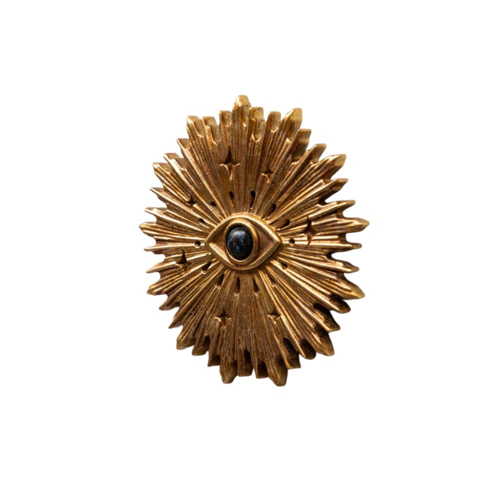 Golden Halo Evil Eye Wall Hanging