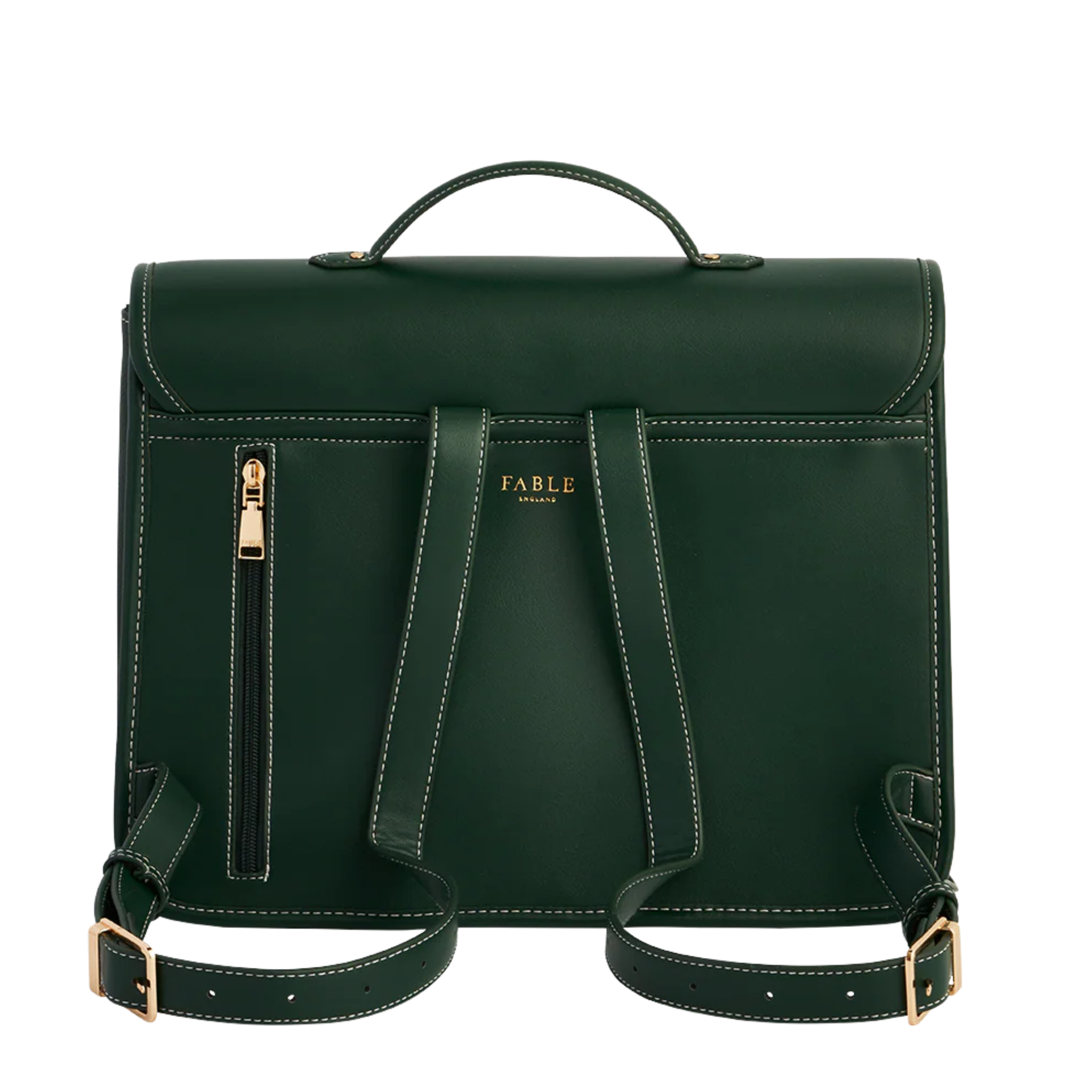 Into the Woods Green Satchel Backpack - Fable England