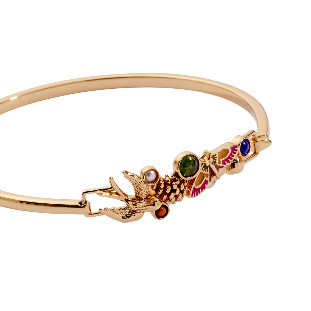Woodland Gemstone Tension Cuff - Alex + Ani