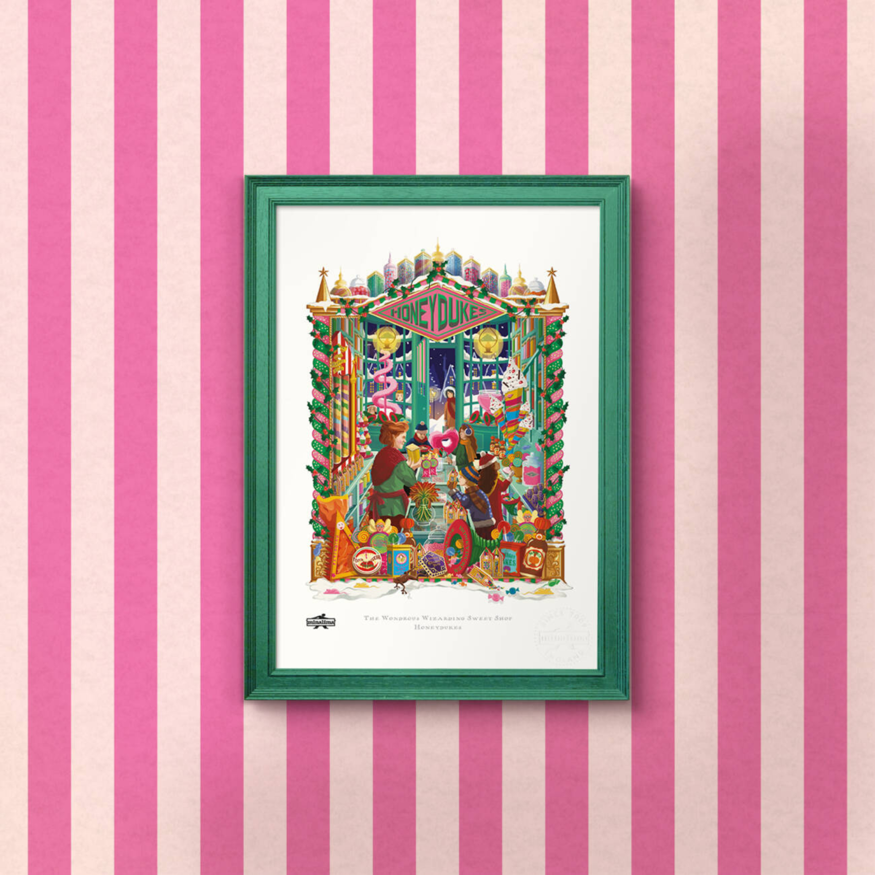 Honeydukes: The Wondrous Wizarding Sweet Shop Art Print