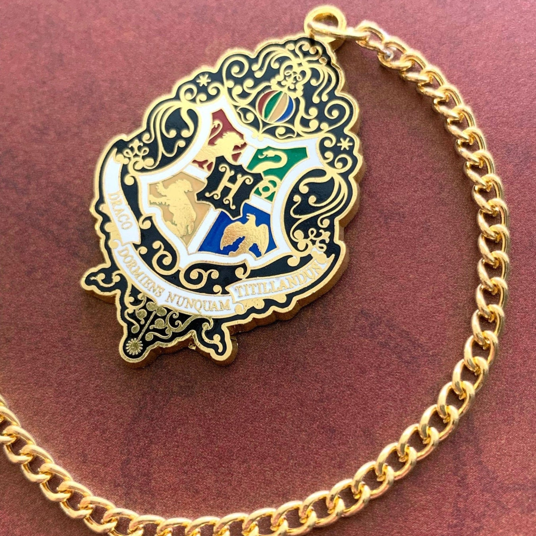 Hogwarts Crest Bookmark