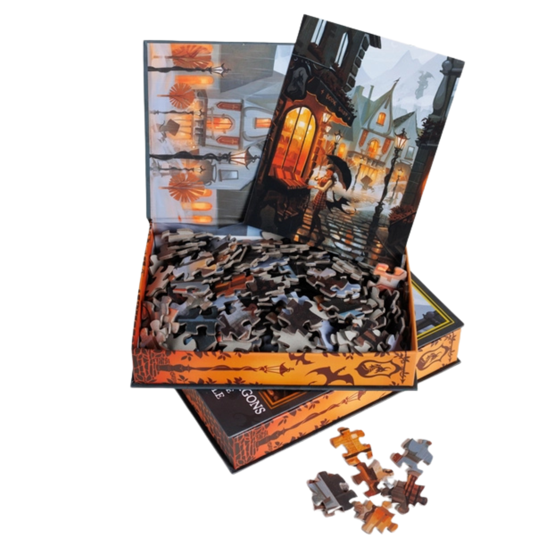 Browsing Book Dragons Puzzle