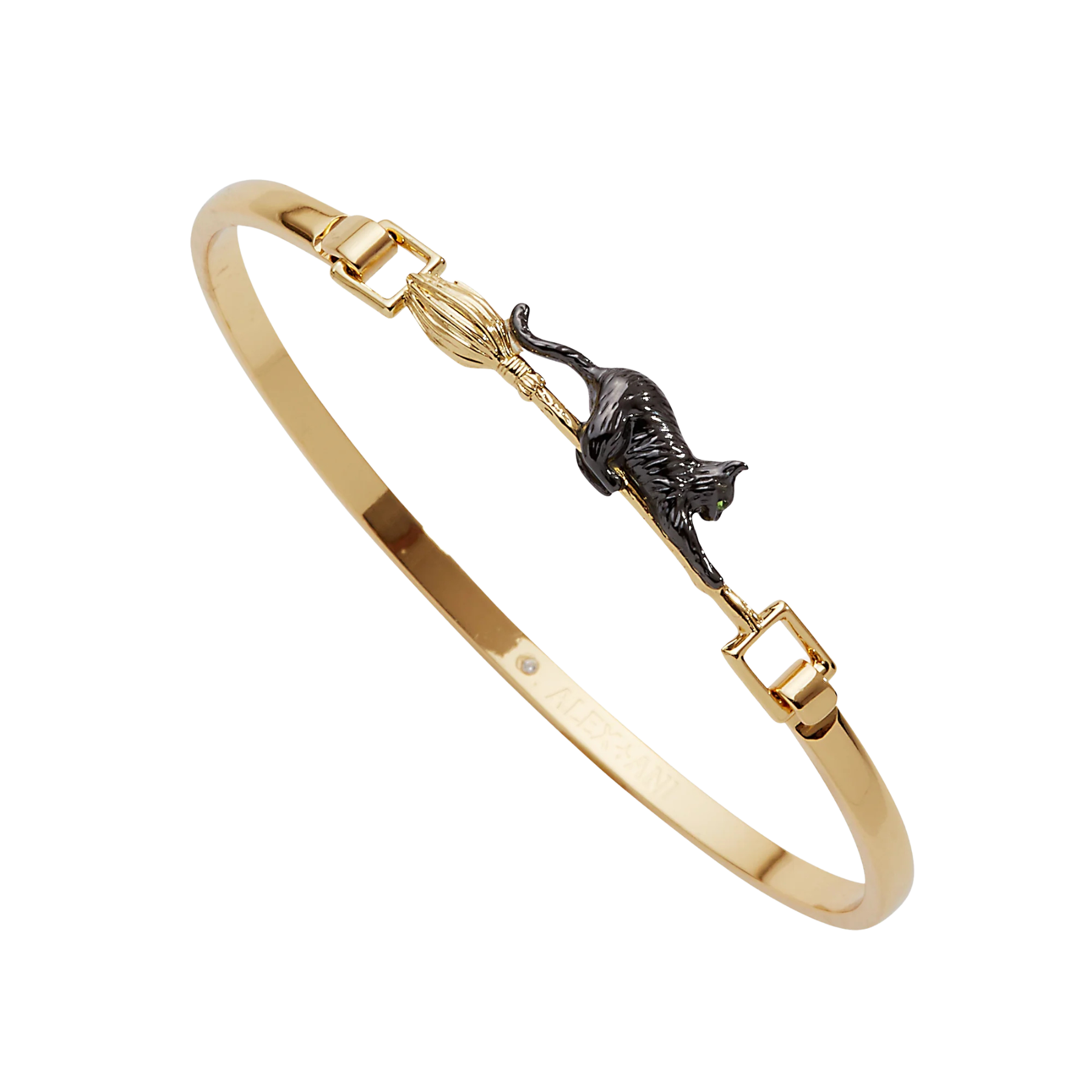 Witch's Familiar Cat Tension Bangle