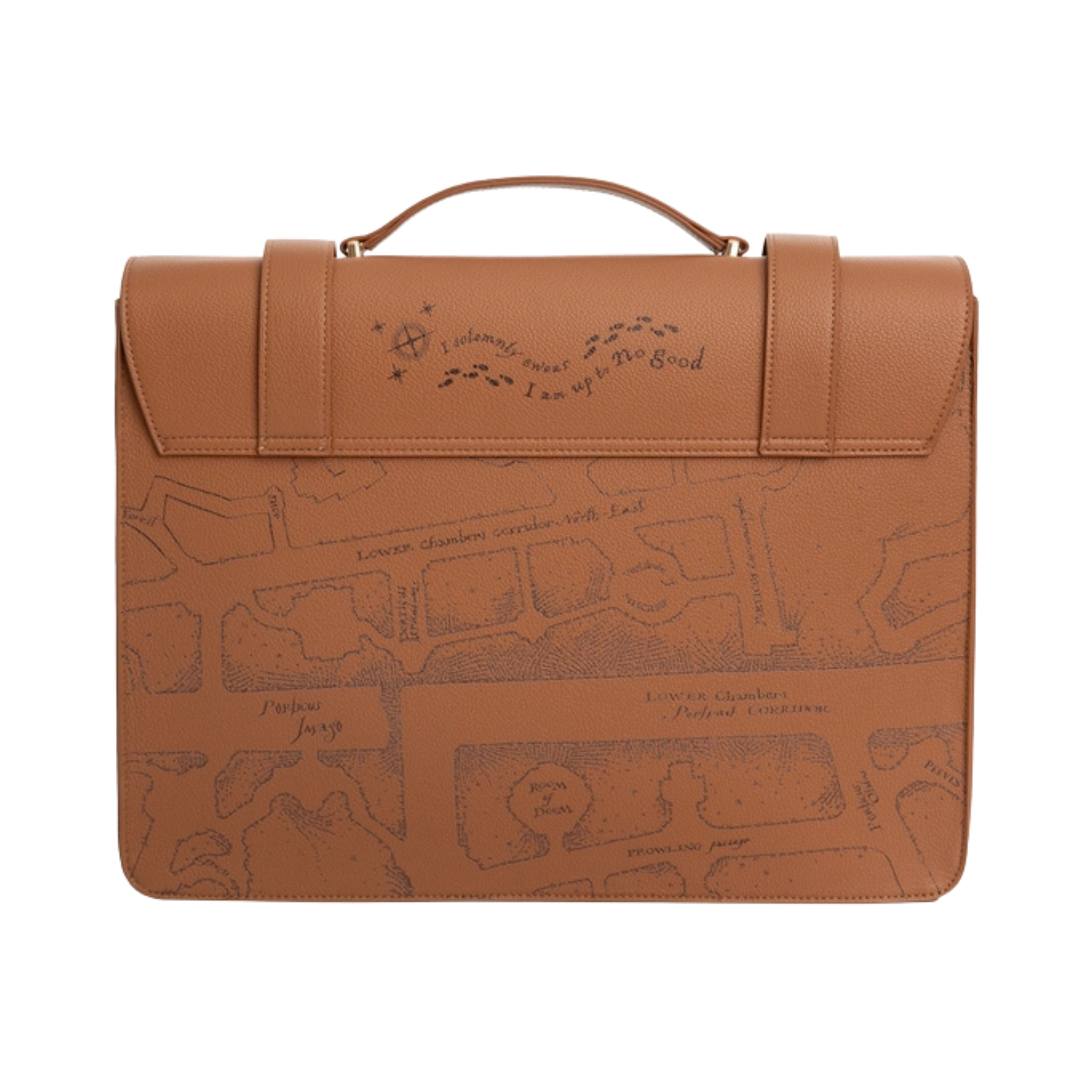 Marauder's Map Messenger Tote Bag