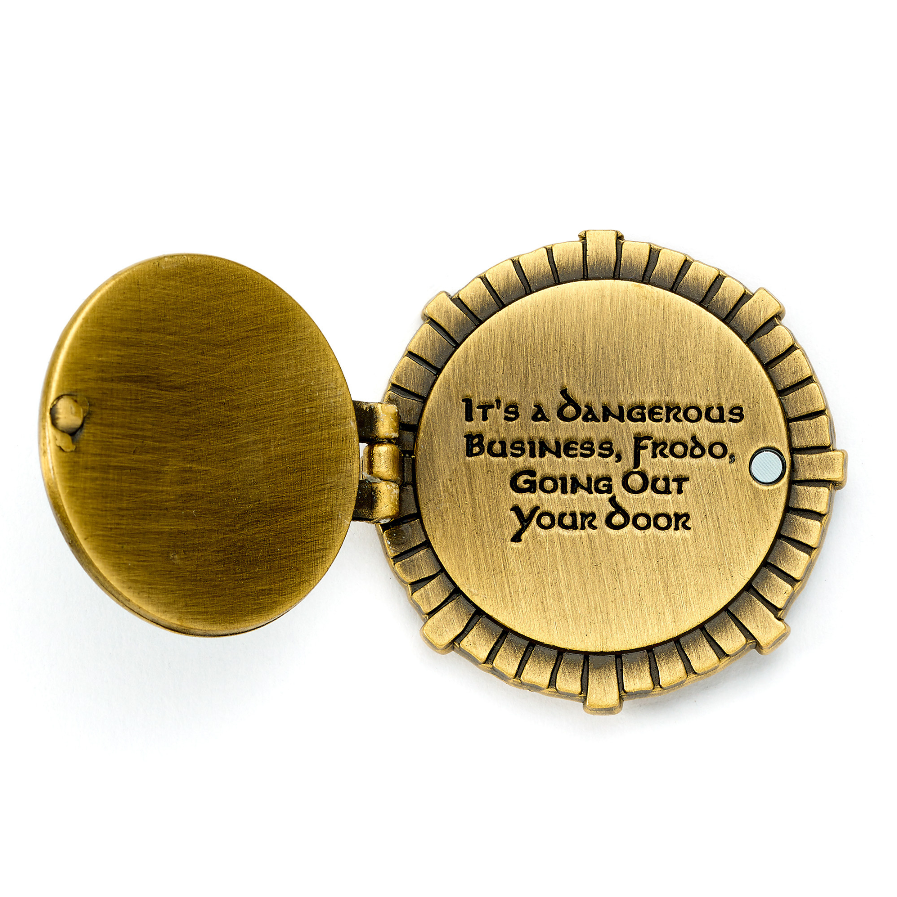 The Lord of The Rings Hobbit Door Pin Badge