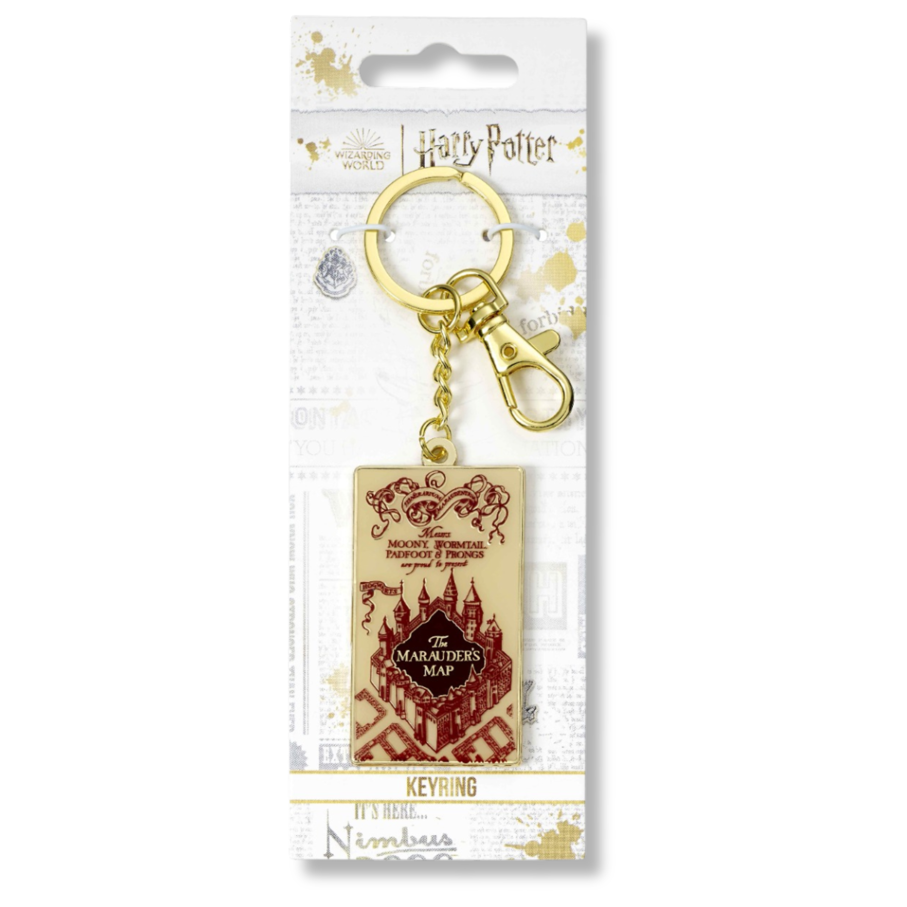 Marauders Map Key Ring