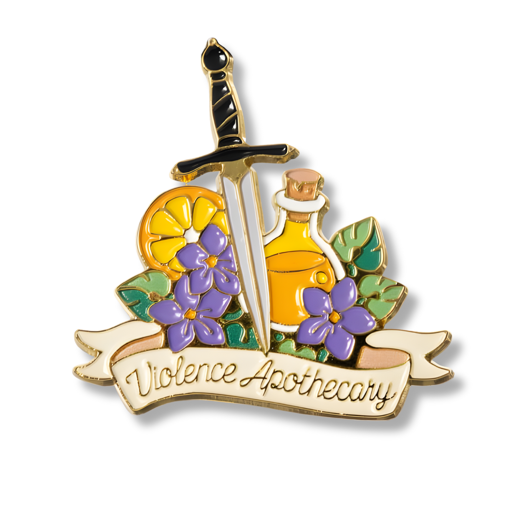 Violence Apothecary Enamel Pin