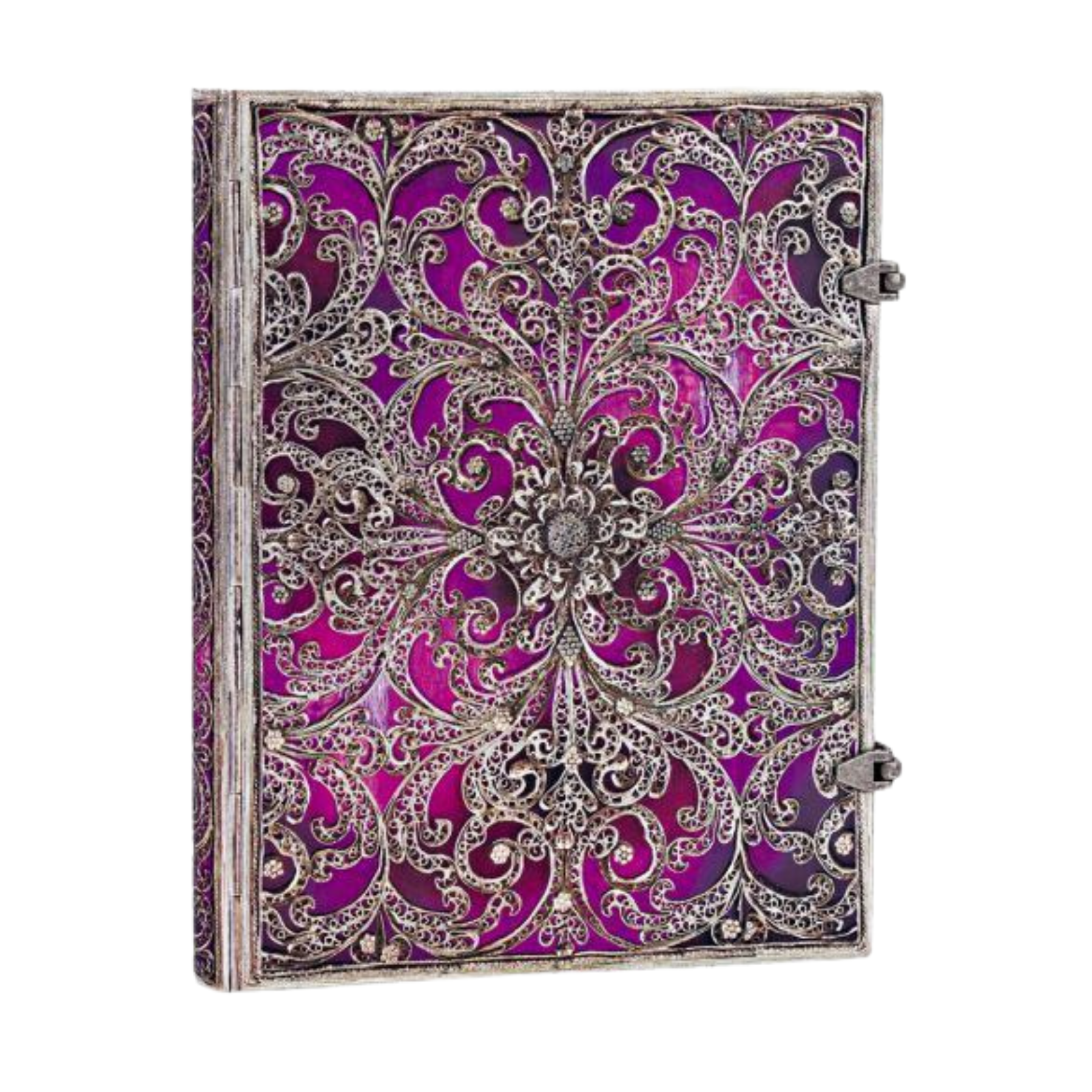 Aubergine Silver Filigree Ultra Journal