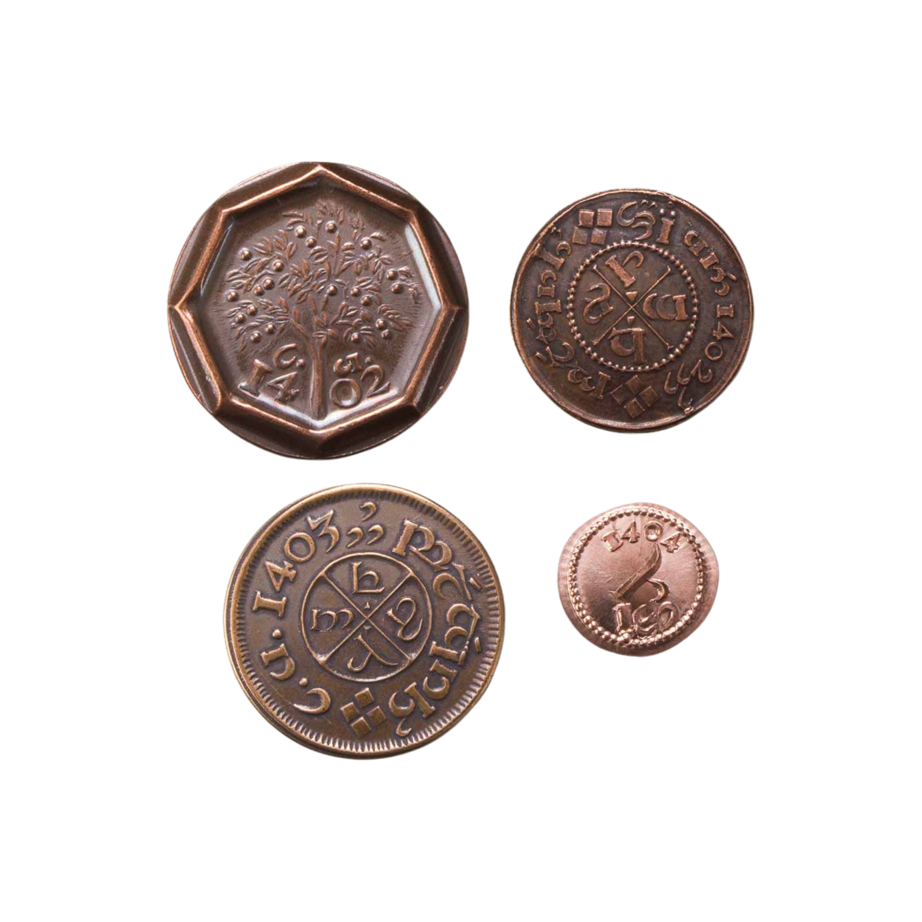 The Hobbit Set #1 - The Shire Set of Four Coins