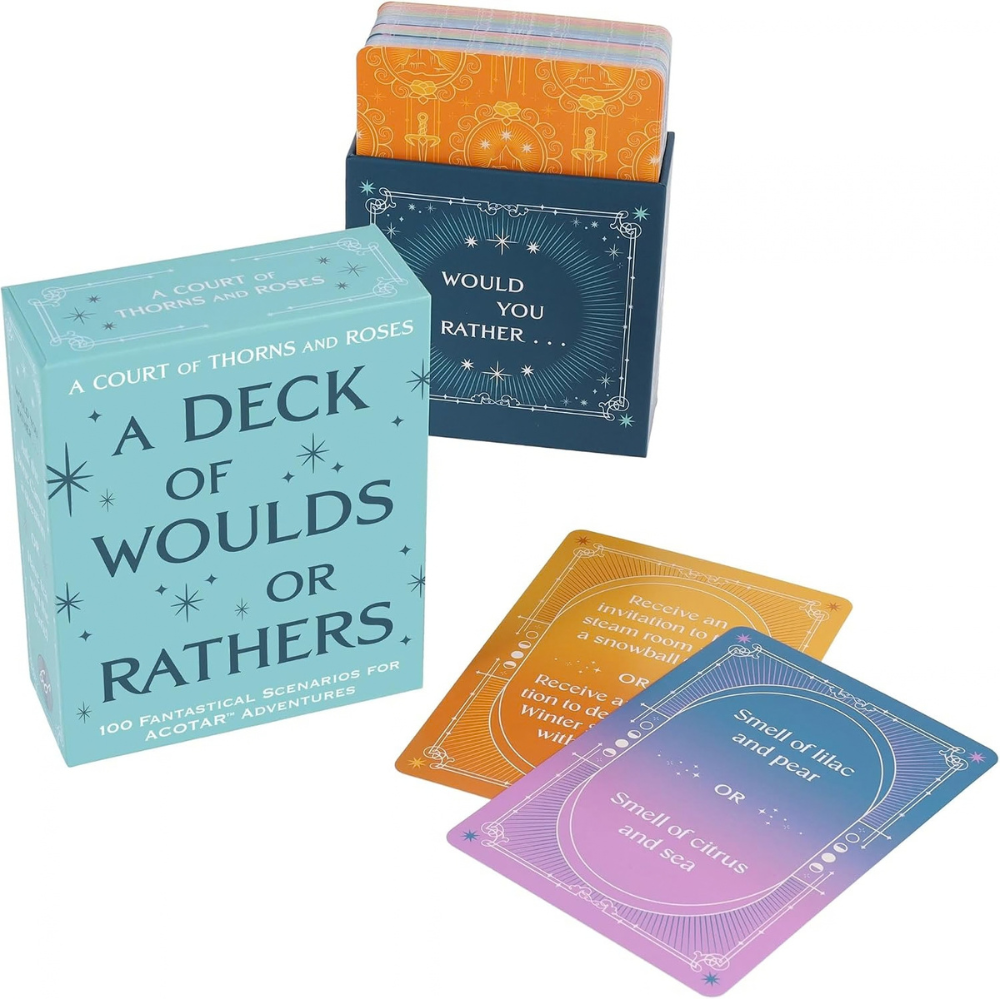 A Court of Thorns and Roses Official Deck: A Deck of Woulds or Rathers