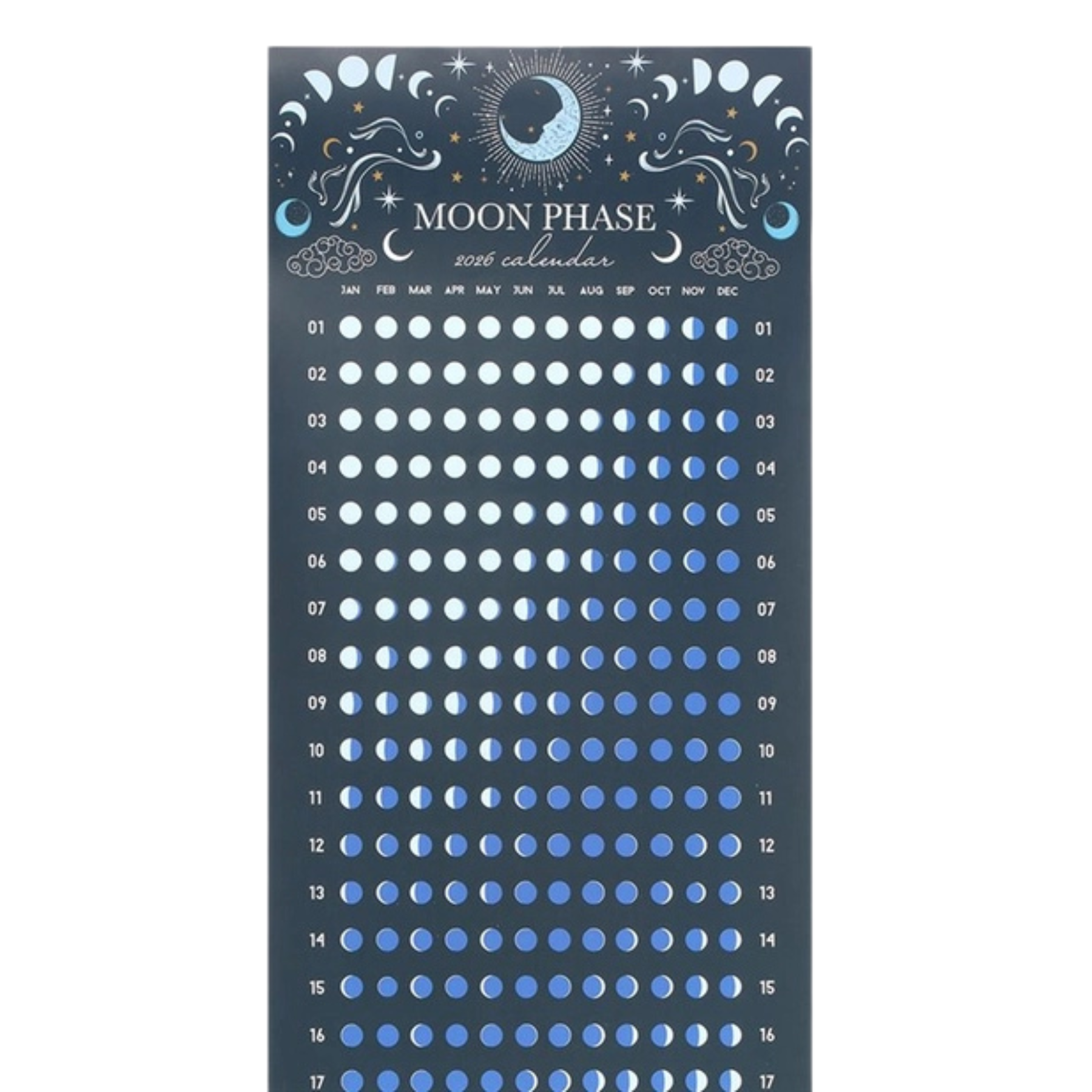 2026 Moon Phase Calendar