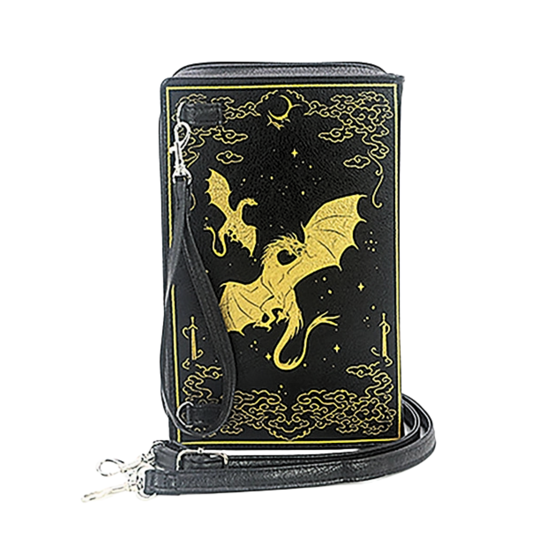 Dragon Book Clutch Bag