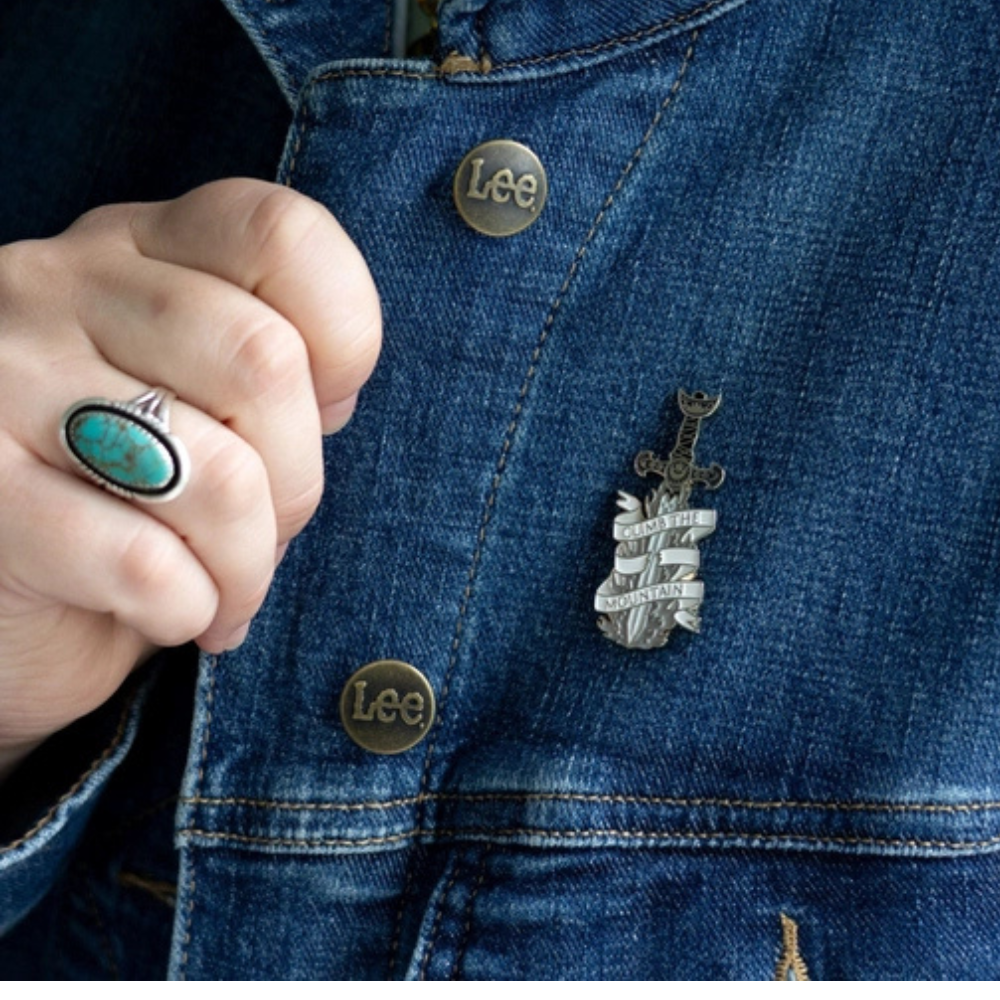 Ataraxia Enamel Pin