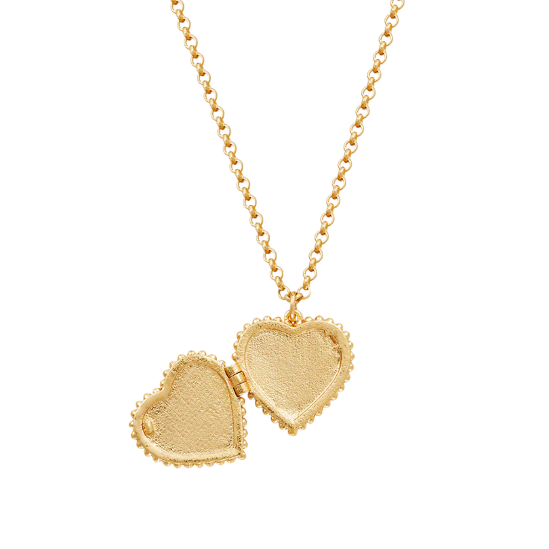 Jasmine Heart Locket Necklace - Fable England